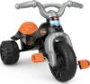 Picture of Fisher-Price Harley-Davidson Toddler Tricycle Tough Trike Bike with Handlebar Grips and Storage for Kids (Amazon Exclusive)