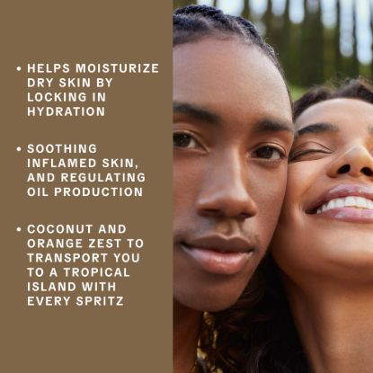 Picture of KINLO Hydrating Golden Facial Mist, Sweet Orange and Coconut Scent 1 fl oz