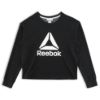 Picture of Reebok Women's All Day Cropped Crew Neck Sweater, Size XS-XXXL
