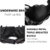 Picture of Varsbaby Sexy lace Bra Half Cup Push Up UnderwearThin Cotton Women Bras