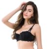 Picture of Varsbaby Sexy lace Bra Half Cup Push Up UnderwearThin Cotton Women Bras