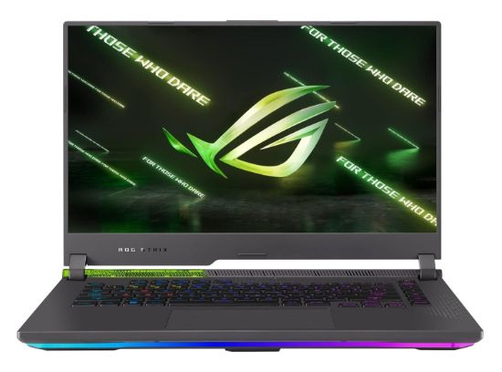 Picture of ASUS ROG Strix G15 (2022), 15.6"(39.62 cm) WQHD 165Hz/3ms, AMD Ryzen 9 6900HX, 8GB RTX 3080 Graphics, Gaming Laptop (16GB/1TB SSD/90WHrs Battery/Windows 11/Office 2021/Green/2.3 Kg), G513RS-HQ024WS