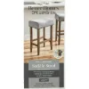 Picture of Better Homes & Gardens Light Grey Linen like Upholstered Backless 29 inch Barstool