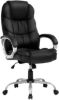 Picture of BestMassage Executive Chair with Lumbar Support & Swivel, 250 lb. Capacity, Black